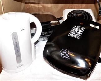 George Foreman grill, Rival Electric Kettle