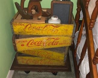 Antique Coca Cola cases $75 all
