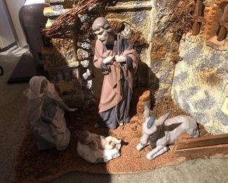 NAO Lladro nativity set $200 all