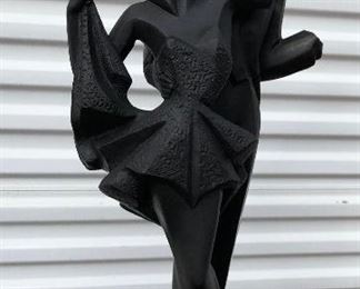 https://www.ebay.com/itm/114119729329 LAN778: A Danel 1990 Austin Deco Lady and Man Statue