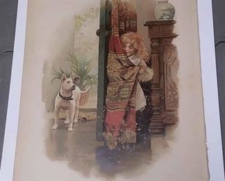 https://www.ebay.com/itm/114197408615	AB0242 VINTAGE 19TH CENTURY BOOK PLATE BLOCK COLOR PRINT $10.00 9 3/8 X 7 3/8 INCHES HIDE AND SEE BOX 76FC AB0242
