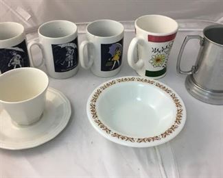 BR012:  Lot of Assorted Dishes/Cups (some chipped), 8 pieces $15	Pay online by Venmo: @Rafael-Monzon-1, PayPal Email: Agesagoestatesales@Gmail.com, or Square Call for info 504-430-0909
