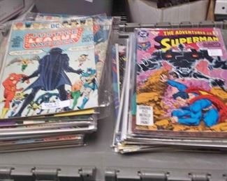 https://www.ebay.com/itm/124166200725	AB0296 DC COMIC BOOK LOT OF 48 BOOKS 20 - SUPERMAN TITLES 20 - JUSTICE LEAGUE OF AMERICA FOR A TOTAL OF 48 BOOKS $100.00 BOX 77 AB0296
