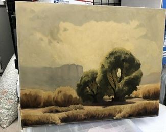 https://www.ebay.com/itm/114212565952 GB026: Wilson Hurley Original Oil on Board Midwest Landscape Local Pickup 30"X24	Auction
