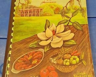 https://www.ebay.com/itm/124150463019 AB0204 COOK BOOK SOUTHERN SPICE A LA MICROWAVE BY MARGIE BRIGNAC 1rst ed. Limited to 7500 AUTOGRAPHED BOX 75 AB0204 $15