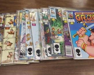 https://www.ebay.com/itm/114173827999 BOX043A Sergio Aragone's GROO THE WANDERER COMIC BOOK lot. Contains books 1 thru 42. $70
