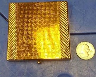 https://www.ebay.com/itm/114163251012 BOX070P VINTAGE BRASS LADIES COMPACT DORSET FIFTH AVENUE $10