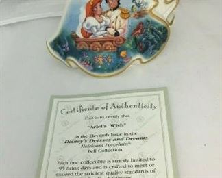 https://www.ebay.com/itm/124164059447 BR025: Disney "Ariel's Wish" Bradford Exchange Editions Figurine 11th Issue 6" $40