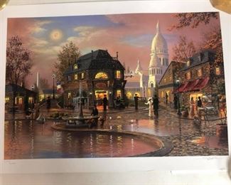 https://www.ebay.com/itm/124135533193 Cma2002: Kenneth Shotwell ""Paris Interlude- Fall"" Signed and #/2250 1204/2250. Shotwell. Paris Interlude-Fall. $70