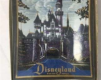 https://www.ebay.com/itm/124156198681 KB0111: Vintage 1960's Sleeping Beauty's Castle Disneyland Tray Gift by Houze Art Productions, 4"x5" $20
