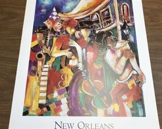 https://www.ebay.com/itm/124082605705 LAN758: NEW ORLEANS DANCIN' tHE STREETS by Jeni Genter Nattie Noodle $20