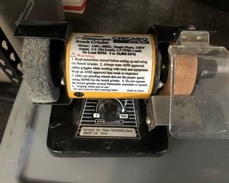 LAN9914: 3" Multipurpose Bench Grinder with Whip Grinder Local Pickup $40 Pay online by Venmo: @Rafael-Monzon-1, PayPal Email: Agesagoestatesales@Gmail.com, or Square Call for info 504-430-0909