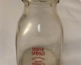 https://www.ebay.com/itm/114167522263 LAN9938: Mini Silver Springs Milk Bottle Local Pickup $5