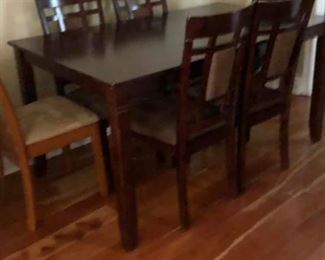 https://www.ebay.com/itm/114186823226 PA019: Wooden Dining Table 60"x36"x30" $95