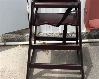 https://www.ebay.com/itm/114186834462 PA031: Wood High Chair $35