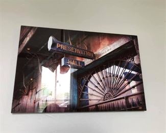 https://www.ebay.com/itm/124154723186 PA047 Preservation Hall Tin Type Hanging Wall Art $40