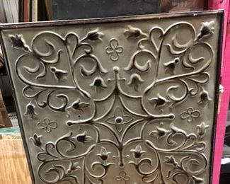 https://www.ebay.com/itm/124154975245 PA055: Tin Type Mosaic Art Panel Wall Hanging - Modern $25
