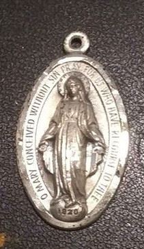 https://www.ebay.com/itm/114189645968 RX4152008 STERLING SILVER 925 CATHOLIC MARY MEDAL WEIGHT 8.5 GRAMS RX BOX 1 RX415208 $19