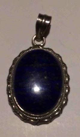 https://www.ebay.com/itm/114189675919 RX4152022 STERLING SILVER BLUE STONE CHAIN FAB WEIGHT 17.6 GRAMS REX BOX1 RX 4152022 $19