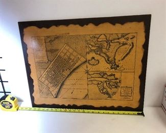 https://www.ebay.com/itm/124172838077 LAN9823: Old Map of New Orleans On Board Auction