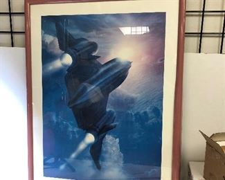 https://www.ebay.com/itm/114217315408 LAN9821: Jarrett Holder Signed 1990 Power is Peace Jet Plane Lockheed SR-71 Prin $30.00