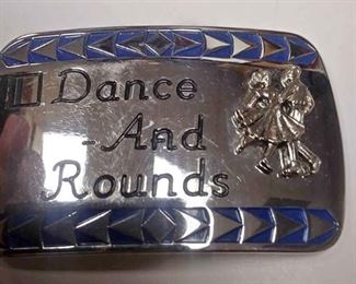 https://www.ebay.com/itm/124173647550 AB0332A DANCE AND ROUNDS BELT BUCKLE 'SQUARE DANCING' BOX 70 AB0332 $10