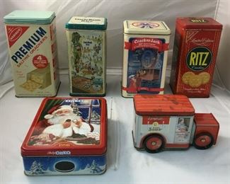 https://www.ebay.com/itm/124173818250 KB0134: Lot of Vintage Collectible Tins, 6 pieces $65