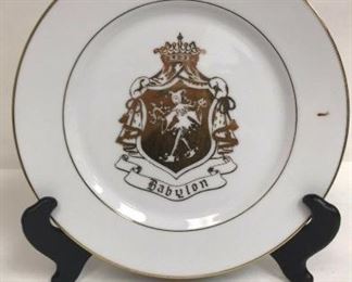 https://www.ebay.com/itm/124176094237 GB018: BABYLON PLATE 1984 NEW ORLEANS MARDI GRAS KREWE FAVOR $20.00