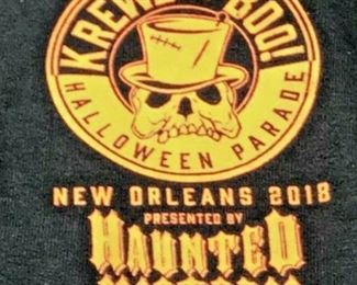 https://www.ebay.com/itm/124176096355 JX005: KREWE OF BOO! HALLOWEEN PARADE NEW ORLEANS 2018 SIZE M $20.00