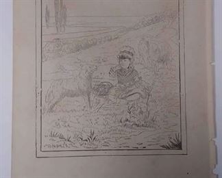 https://www.ebay.com/itm/114200215161	AB0274 VINTAGE 1881 BOOK PLATE BLOCK PRINT. GIRL WITH LAMB $10.00 9 3/8 X 7 1/4 INCHES BOX 76FC AB0274	 $5 
