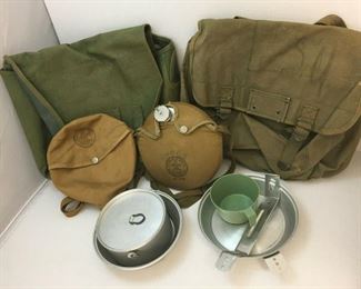 https://www.ebay.com/itm/124185085436	KB0162: Vintage Boy Scouts of America Lot; mess kit, canteen, 2 backpacks	 Auction 	Starts 05/12/2020
