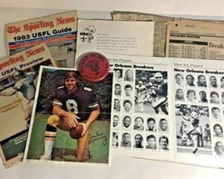 GB035	https://www.ebay.com/itm/124186161206	GB035: FOOTBALL MEDIA GUIDES 80s/70s LOT ARCHIE MANNING, NEW ORLEANS SAINTS	 $25 	Buy-IT-Now

