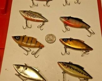 https://www.ebay.com/itm/114241852269	AB0395 USED VINTAGE FRESHWATER CRANK BAIT LOT #5 LOT CONTAINS 8 USED VINTAGE CRA	 Auction 

