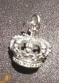 https://www.ebay.com/itm/114189643031	RX4152005 STERLING SILVER KINGS CROWN CHARM WEIGHT GRAMS RX BOX 1 RX415205	 $10.00 	Firm
