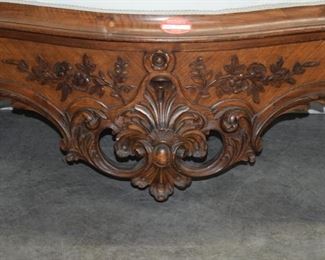 Close up of Flower carvings 