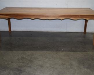 Reclaimed Wood Harvest Table 