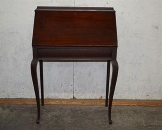 Mahogany Drop Front Desk 