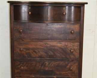 Mahogany High Chest