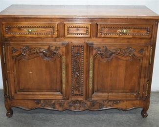 Early antique French country French server/ sideboard