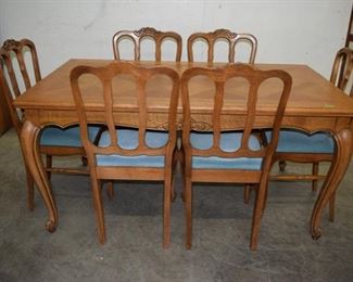 table & 6 chairs (together)