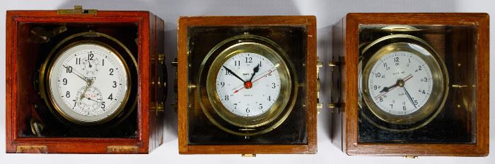 Brass Ship Chronometer Assortment