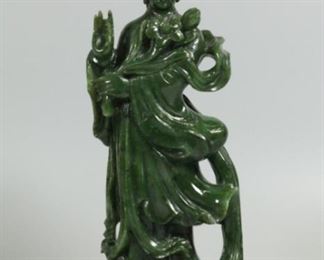 Chinese spinach jade female immortal