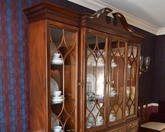 Beautiful “Hickory Chair” China cabinet