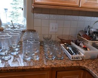 Glassware, utensils