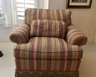 Upholstered armchair
