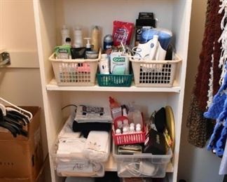 Toiletry, towels