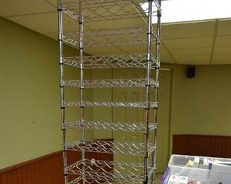 Metal wine rack 