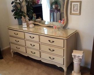 Dresser with mirror by Dixie 