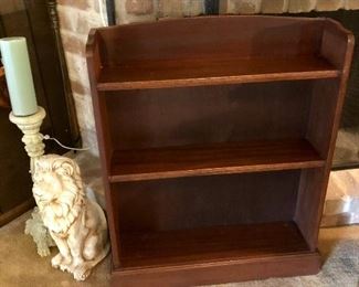 Small antique bookshelf/display cabinet 