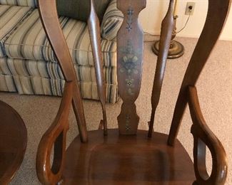 Ethan Allen painted rocking chair